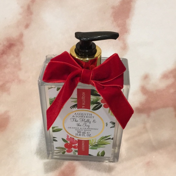 Asquith Somerset The Holly The Ivy Scented Orange Cranberry Hand Soap NWT 19.40o - Picture 15 of 16